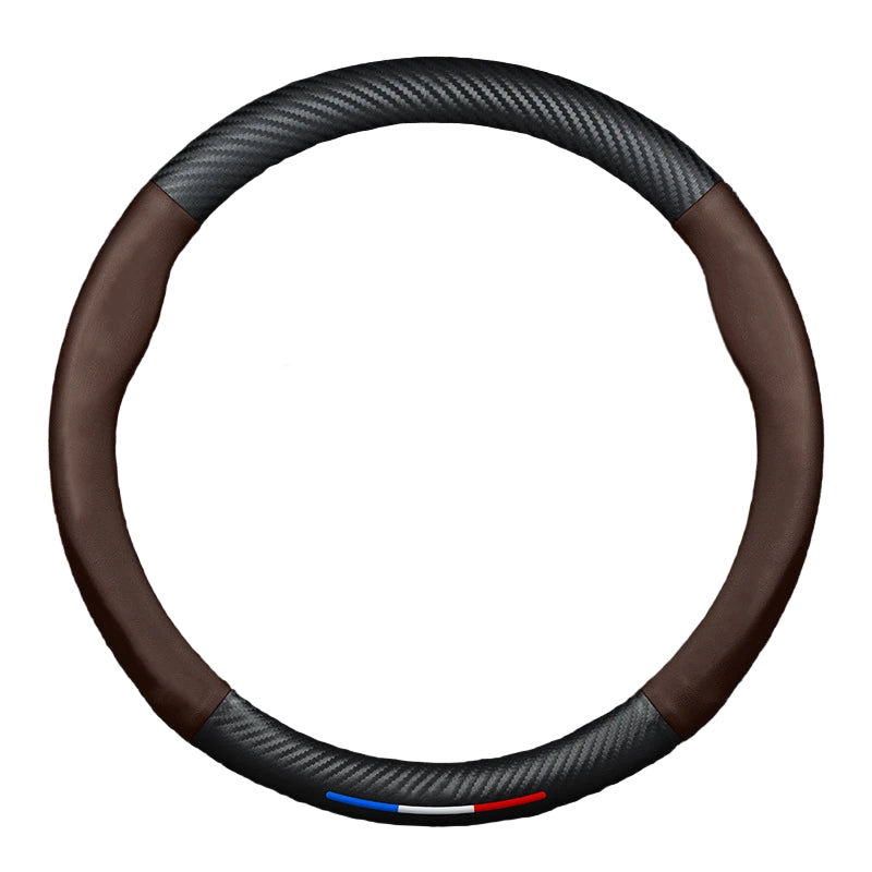 Mazda Carbon Fiber Leather Steering Wheel Cover