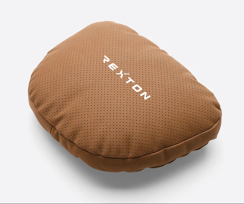 Rexton & Tivoli Auto Headrest & Lumbar Pillow - Tivoli-Cognac-Headrest