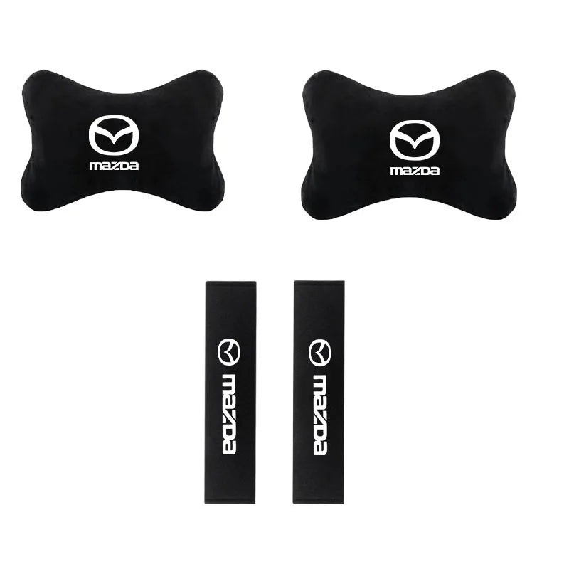 Mazda Neck Pillow and Seat Belt Pad
