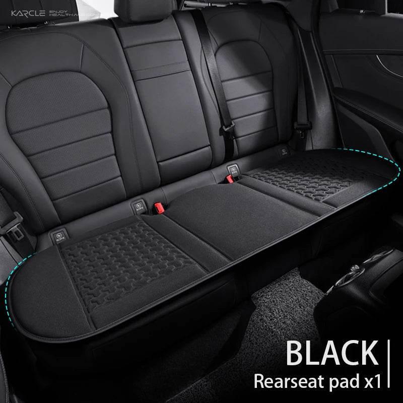 Summer Ice Silk Car Seat 3D Cushion - Brown