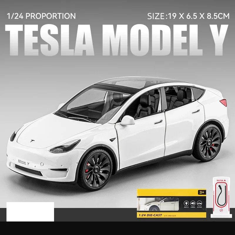 Tesla Model Y – Car Toy - model Y white