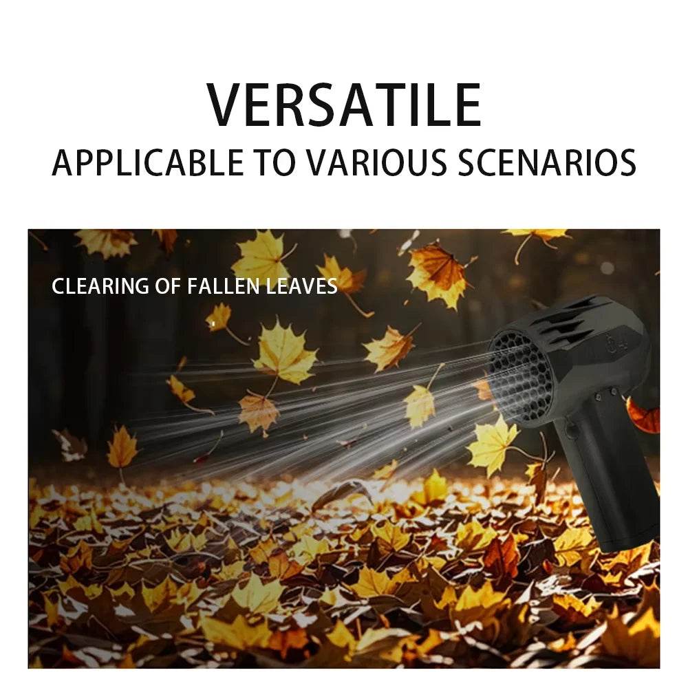 Turbo Car High-Power Blower - Black