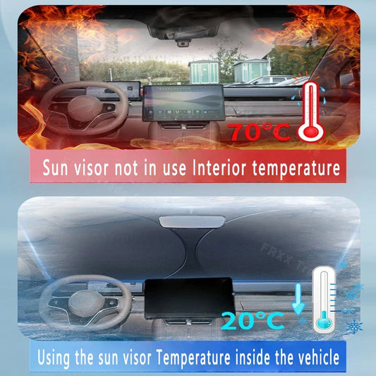 Mazda3 BP MK4 2019-2025 Foldable Sun Visor Windshield Sunshade -