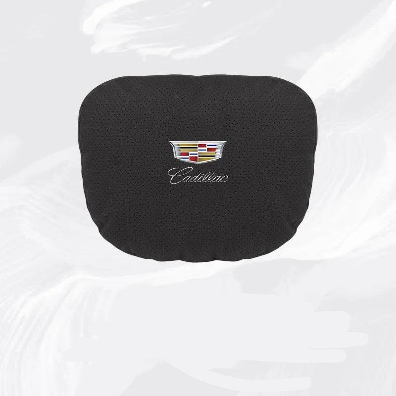Cadillac Escalade Breathable Neck Pillow & Lumbar Support XT4 XT5 ATS CTS SRX XTS BLS GT4 - headrest 1pc white