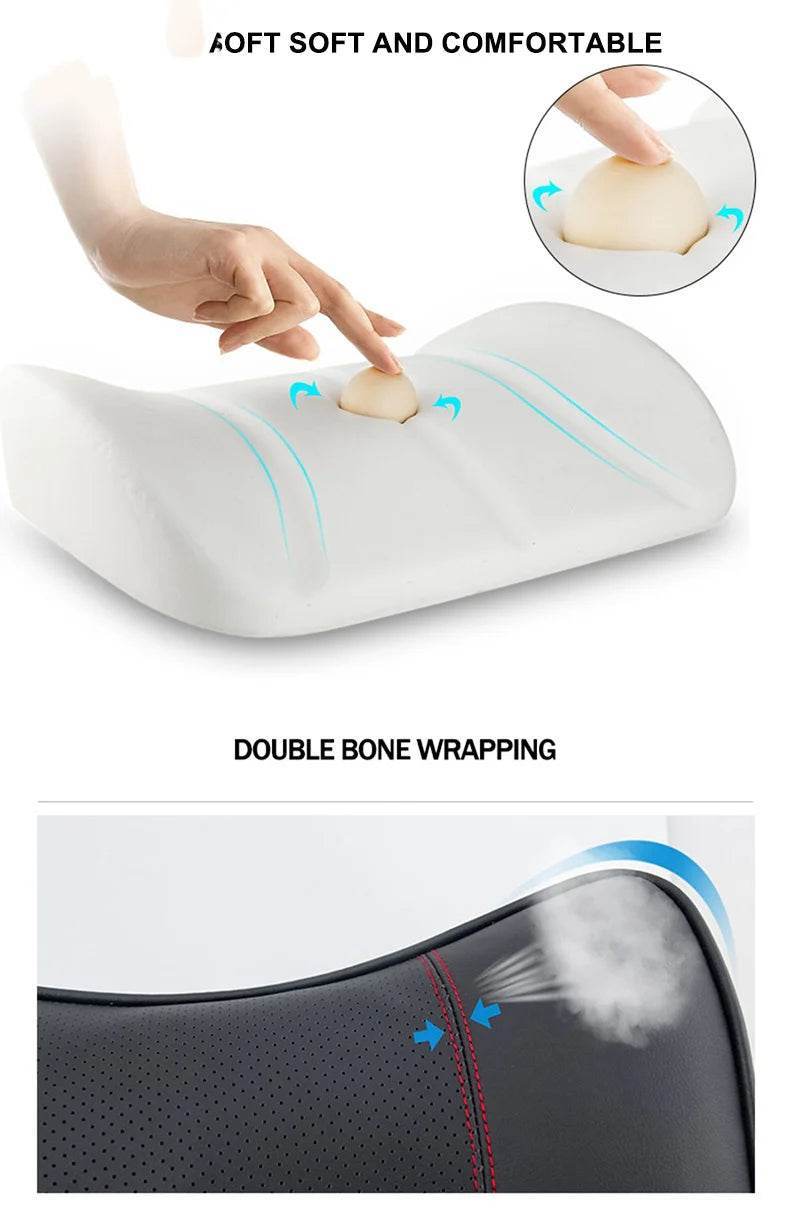 Toyota Neck Pillow and Seat Belt Pad - 2Pcs Seat Belt Covers