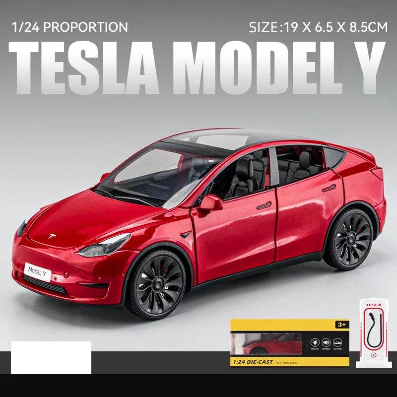 Tesla Model Y – Car Toy - model Y red