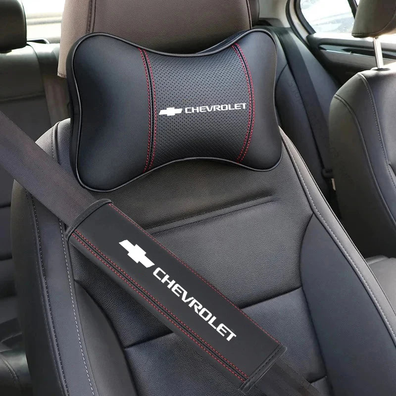 Chevrolet Neck Pillow and Seat Belt Pad