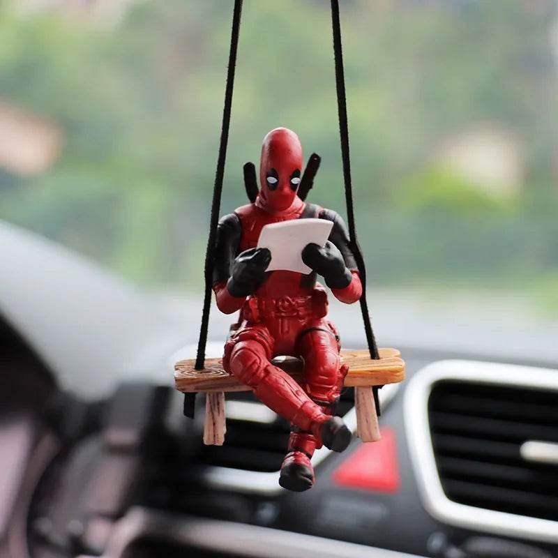 Deadpool Car Mirror Pendant - A