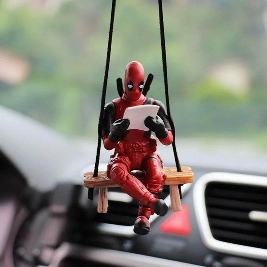 Deadpool Car Mirror Pendant - A