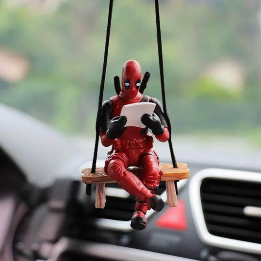 Deadpool Car Mirror Pendant - A
