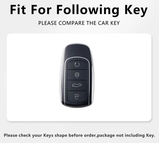 Zinc Alloy Key Fob Case for Chery Omoda C5 9 Phev 2025 2026
