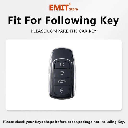 Zinc Alloy Key Case Fob for Chery Omoda C5 5 9 PHEV 2025 2026