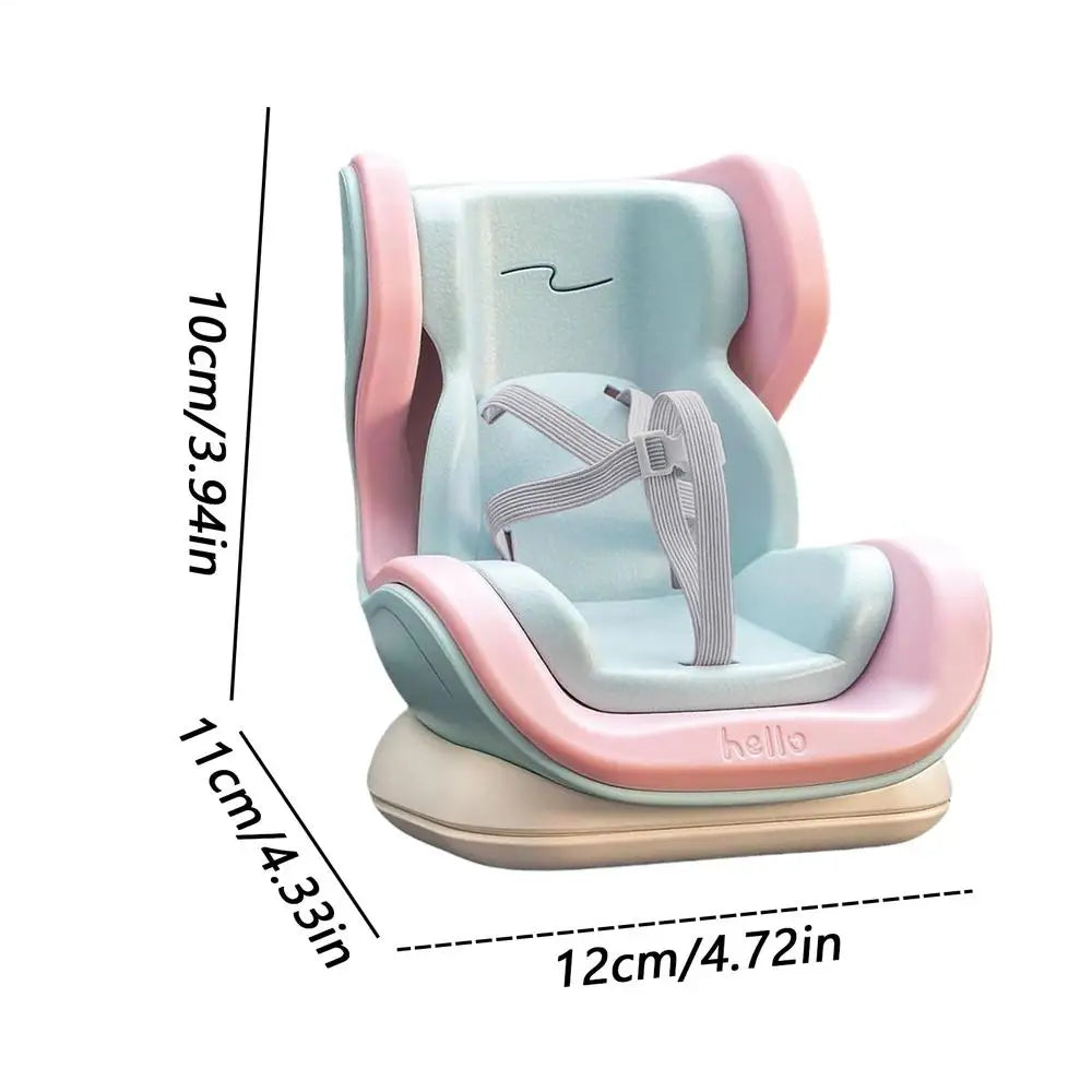 Mini Doll Car Seat Plush Toy