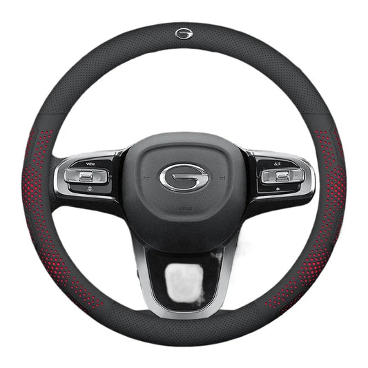 Leather Steering Wheel Cover for GAC EMZOOM GS3 GN8 GS8 GA8