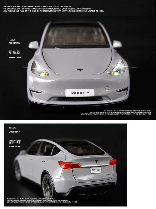 Tesla Model Y – Car Toy - model Y white