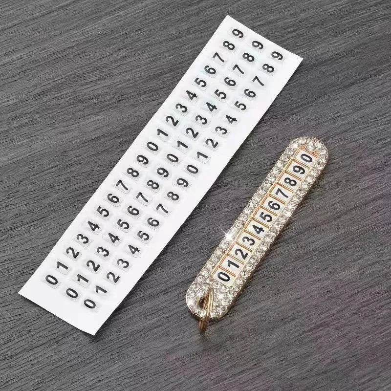 Braided Leather Keychain Loop with Metal Ring - Golden - White