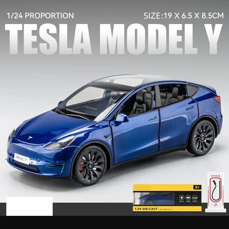 Tesla Model Y – Car Toy - model Y blue