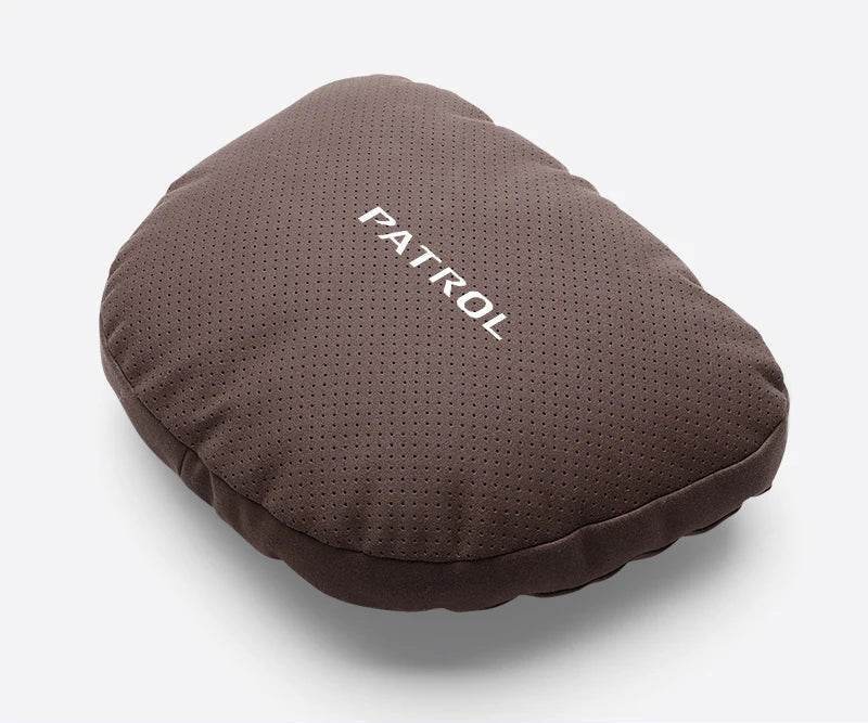 Nissan Patrol Headrest & Lumbar Waist Rest - Neck Support Pillow - Brown