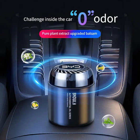 BYD Car Cup Holder Solid Balm Air Freshener