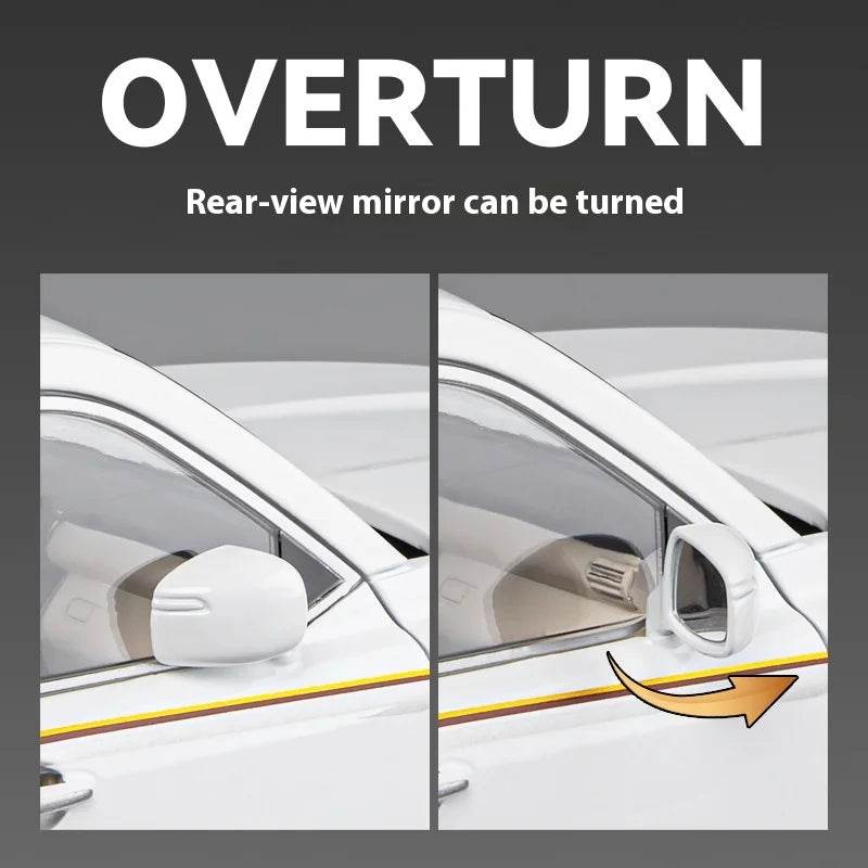 Mini Toyota Land Cruiser LC300 – Alloy Diecast SUV Model Car - White