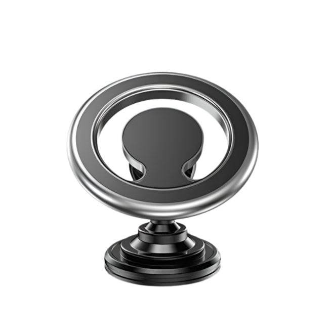Magnetic Car Phone Holder – Universal Dashboard & Air Vent Mount - Dashboard Silver