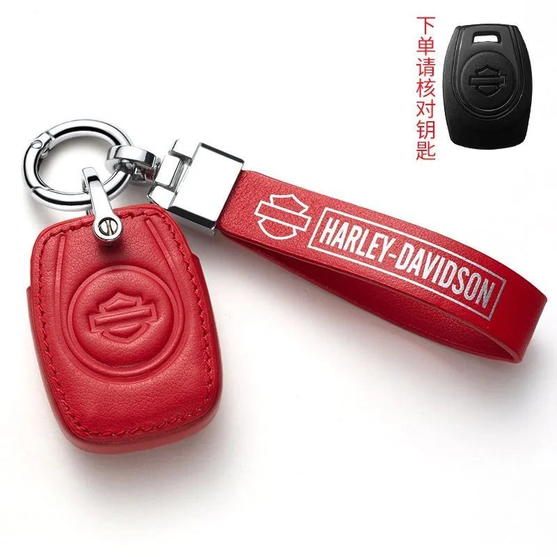Harley Sportster S 1250 RH1250 RA1250S Leather Key Fob Case Cover