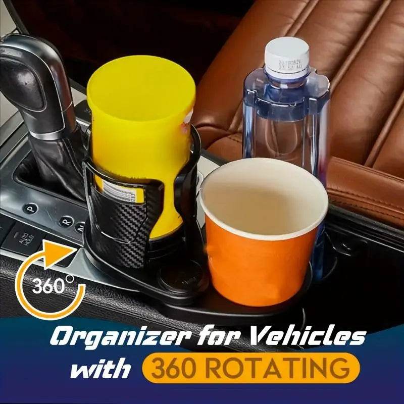 Car Cup Holder Expandable – Dual Cup Holder -