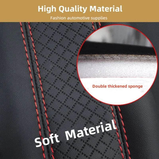 Leather Seat Belt Shoulder Pads - 1