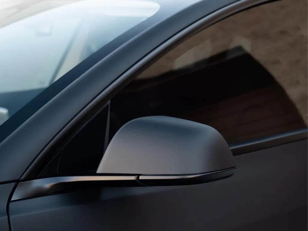 Matte Black Car Vinyl Wrap - 10X152 CM