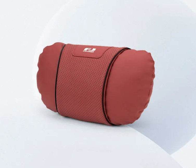 Toyota FJ Cruiser Car Neck & Lumbar Support Pillow - headrest red