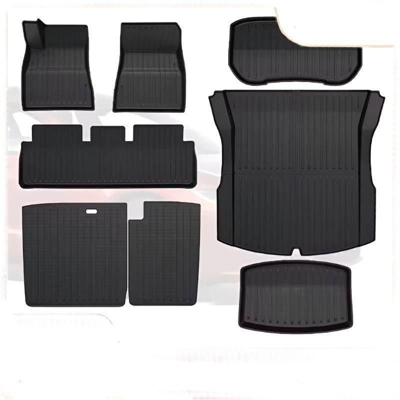 Tesla Model 3 Highland (2024–2025) All-Weather TPE Floor Mats & Cargo Liner - 1Pc Mat