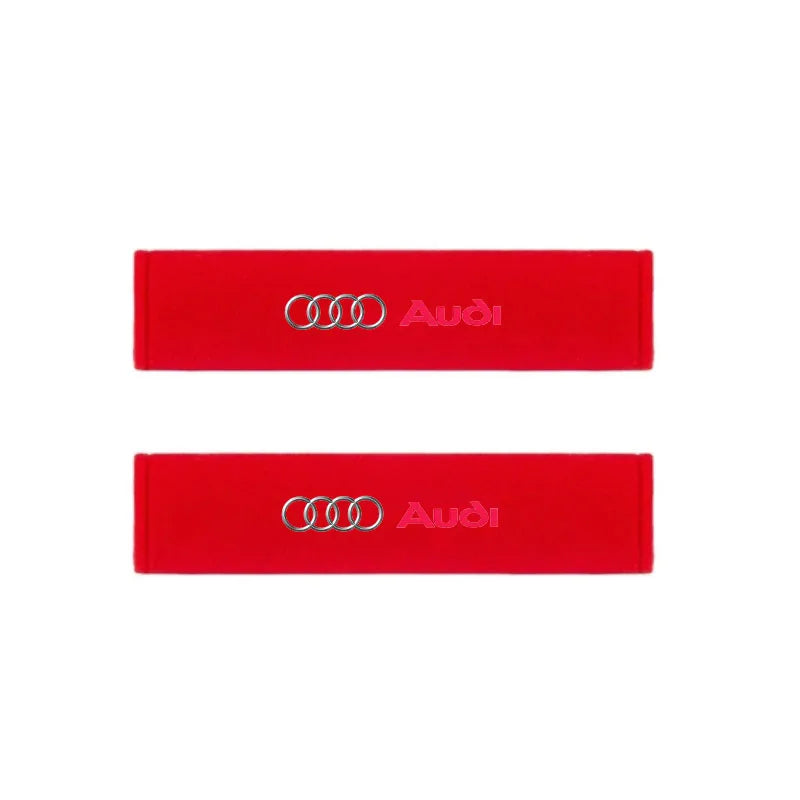 Audi Neck Pillow and Seat Belt Pad