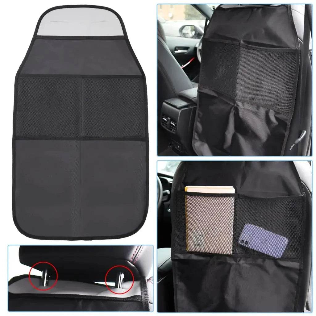 Car Seat Back Protector – Anti-Kick Mat, Waterproof Cover for Kids & Babies - 1 Pc