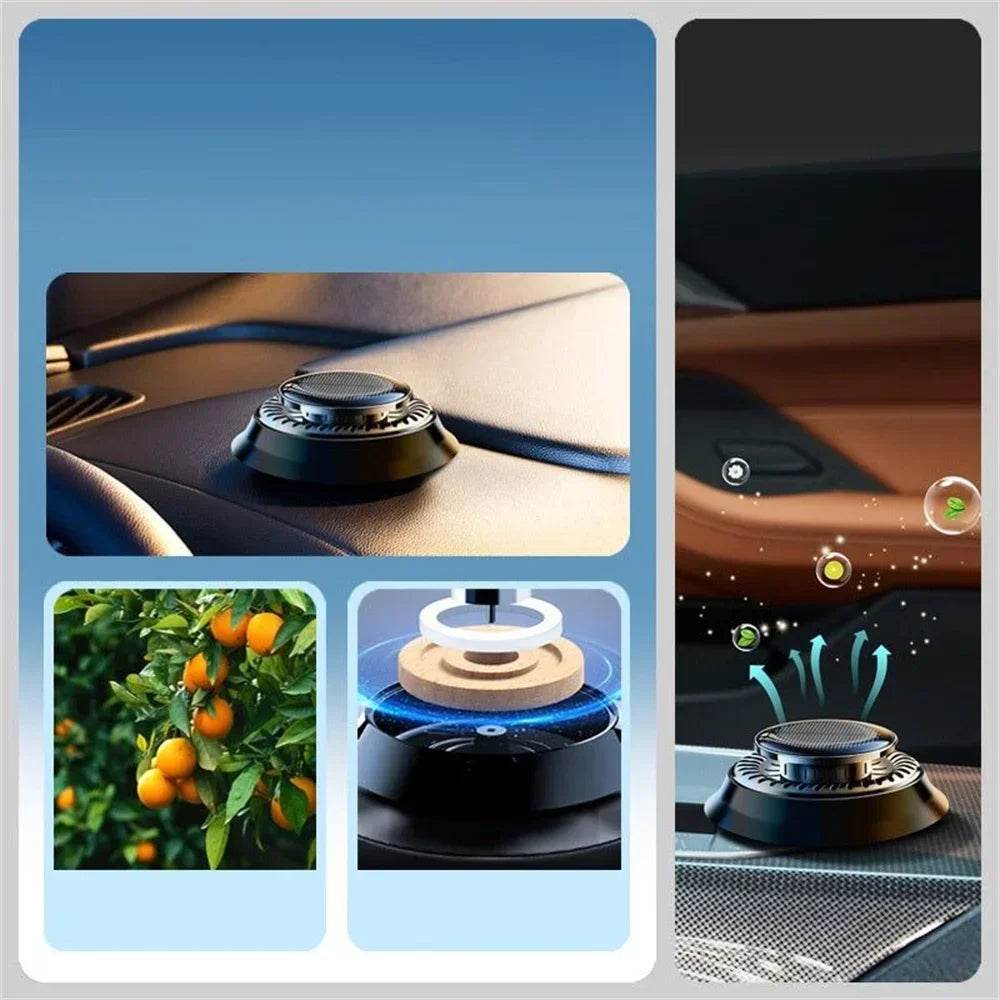 Solar Powered Car Air Freshener - Ocean