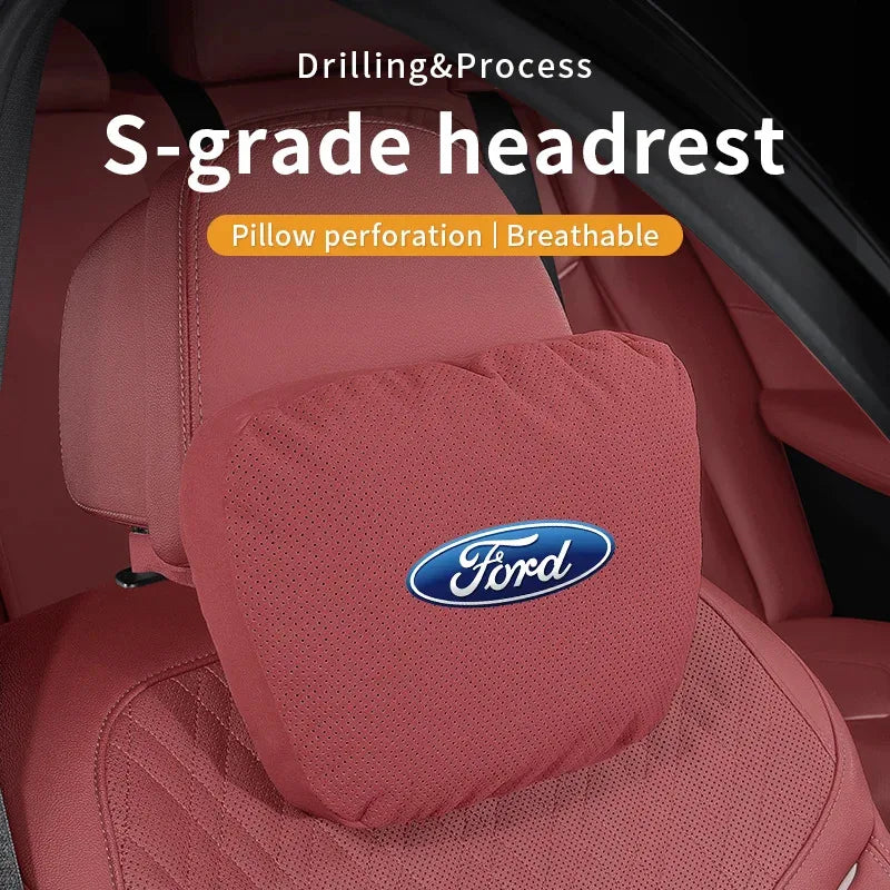 Ford Ventilated Neck Pillow & Lumbar Cushion
