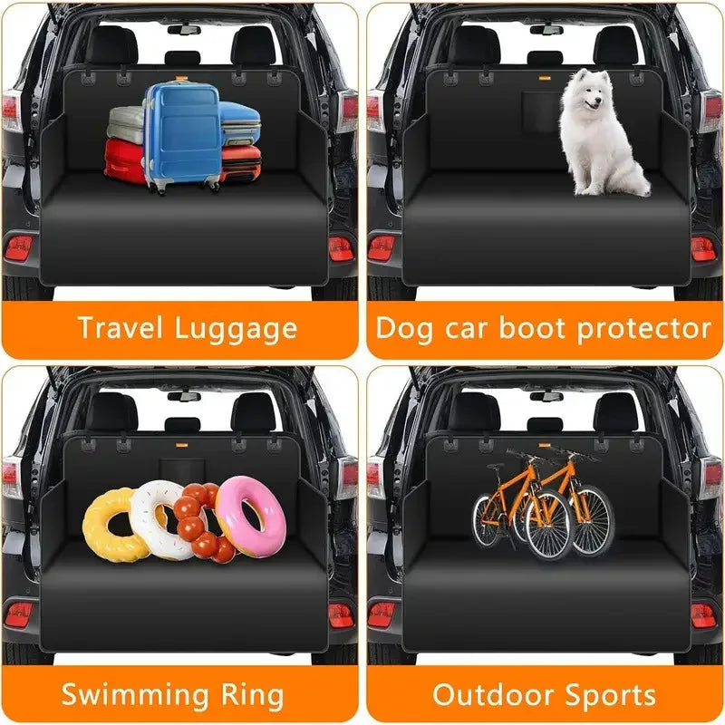 Universal Waterproof Dog Car Seat Cover - Trunk Mat Hammock Carrier -