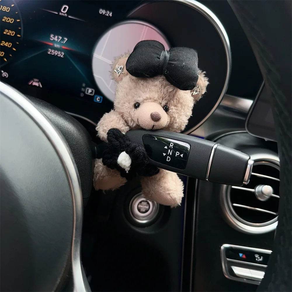 Teddy Bear: Adorable Turn Signal Wiper Companion - Brown