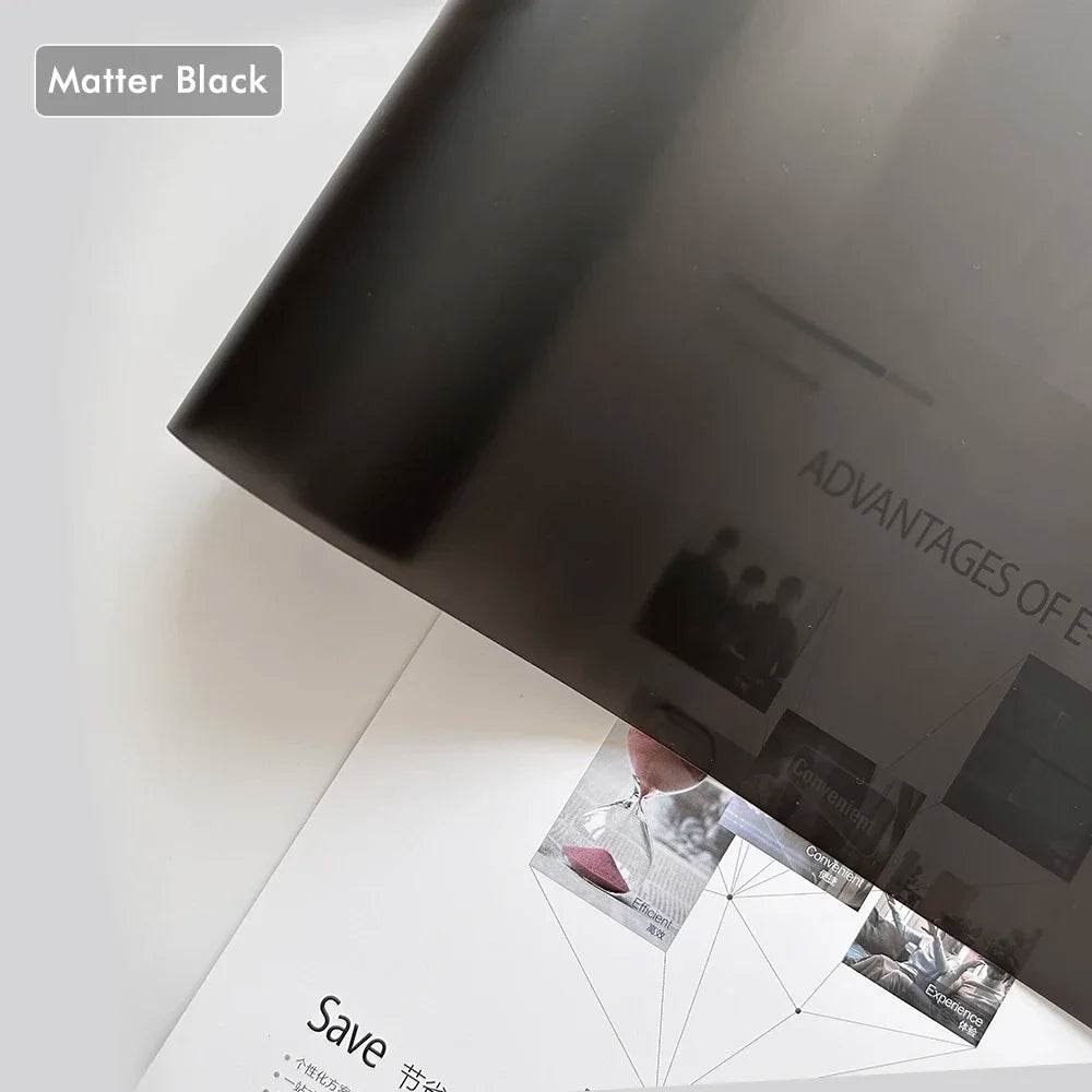 Headlight & Taillight Tint Film – Vinyl Wrap - Matte Black / 30X100cm