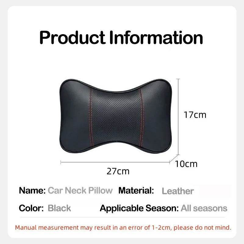 Toyota Neck Pillow and Seat Belt Shoulder Pads - Camry Auris Corolla Yaris Aygo RAV4 Prius Hilux Avensis Land Cruiser - 2Pcs-For Toyota 1