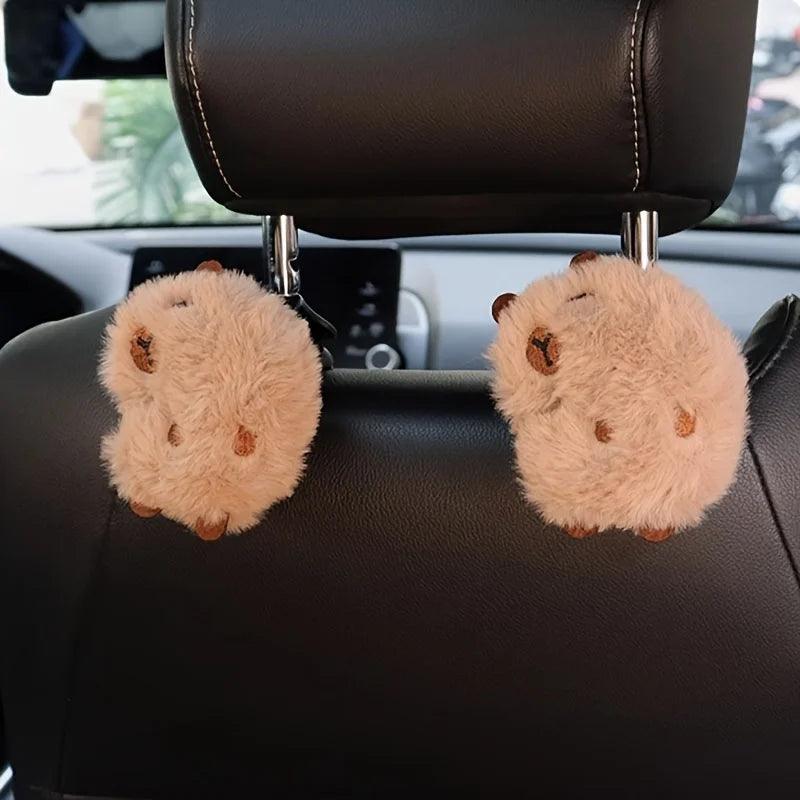 2PCS Kapibala Car Headrest Hooks Storage Organizer Hangers