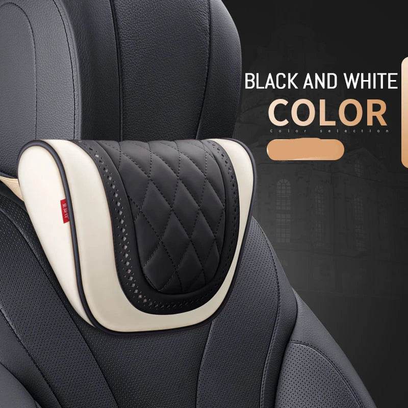 Mercedes Maybach S-Class Headrest & Lumbar Support - Headrest Black&White