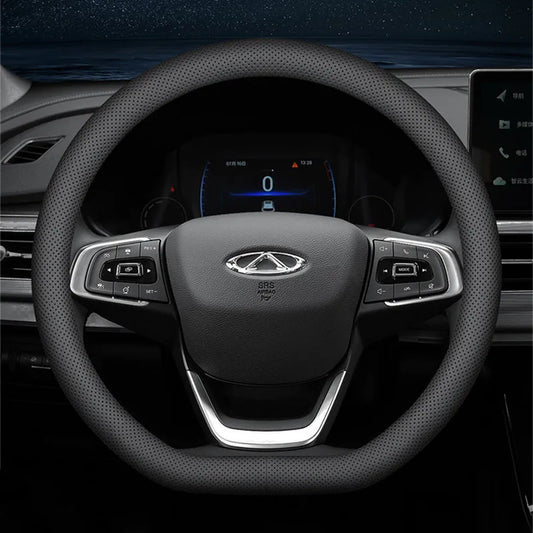 Ultra-Thin Leather Universal Steering Wheel Cover