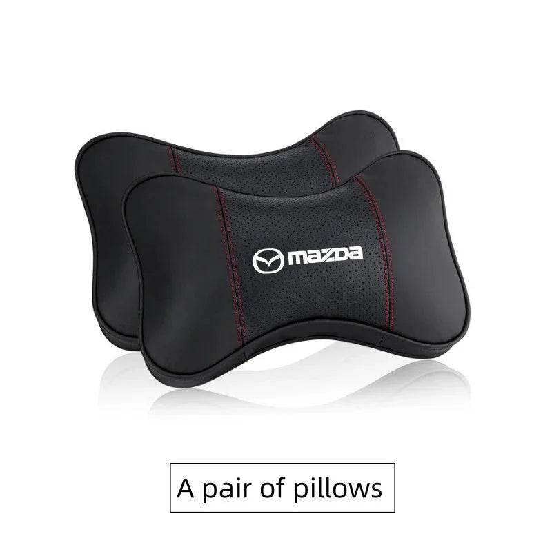 Mazda Neck Pillow and Seat Belt Pad - 2PCS Neck Pillow