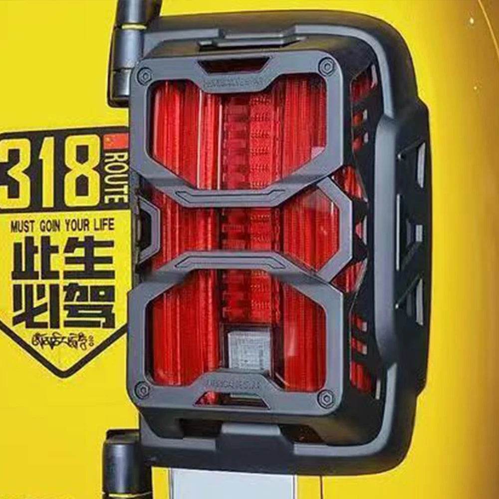 Great Wall Tank 300 Front & Tail Light Cover - Front Matte Black