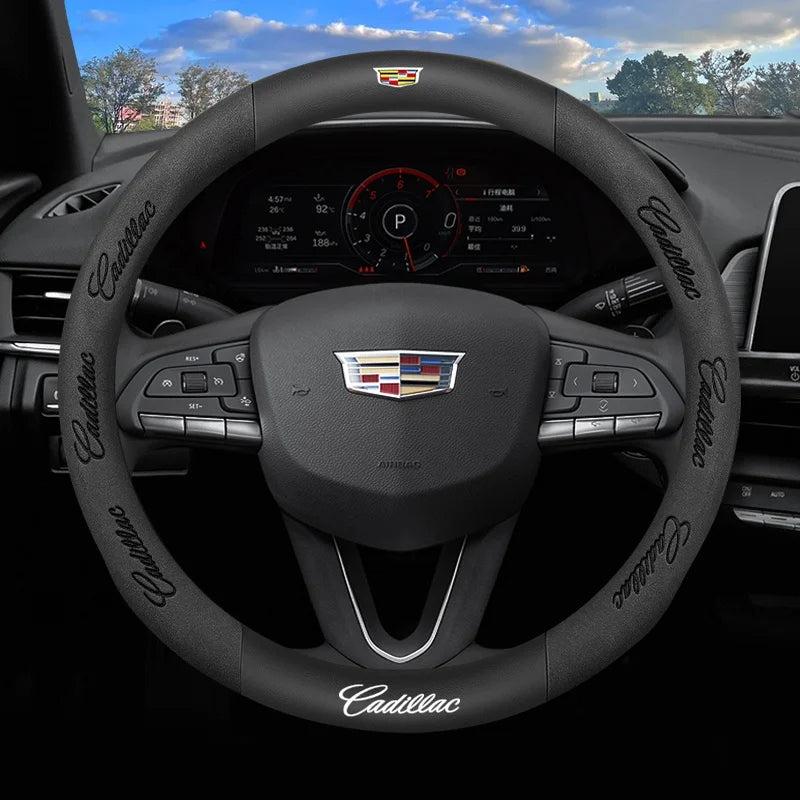 Cadillac Carbon Fiber Steering Wheel Cover