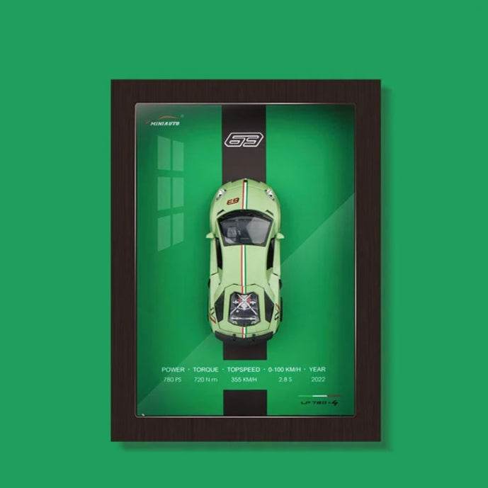 3D Wall Hanging Simulation Car Model for Living Room Decor & Car Enthusiasts - A6