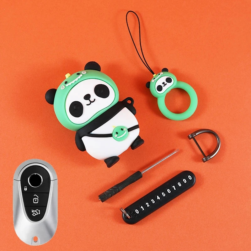 Mercedes-Benz Tiger & Panda Key Case Cover