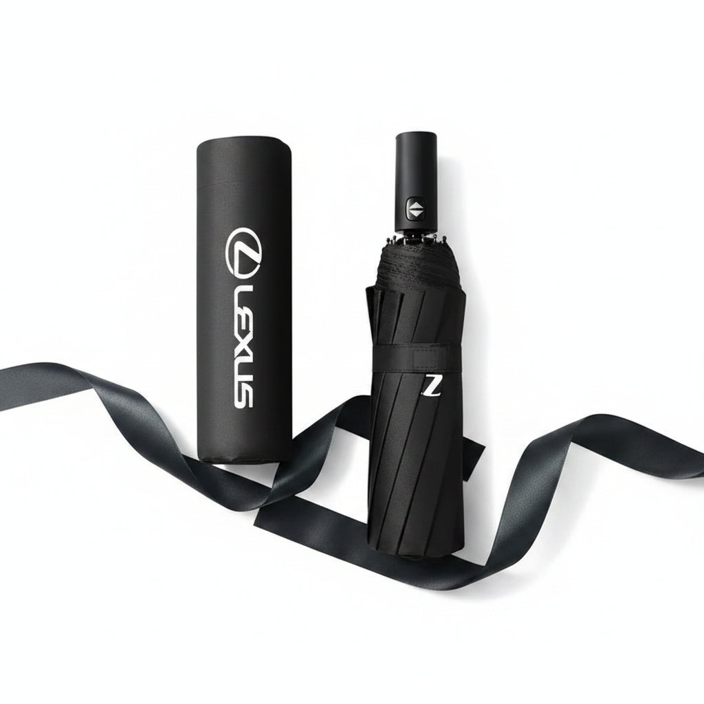 Lexus Automatic Car Umbrella | Windproof Rain & Sun Parasol