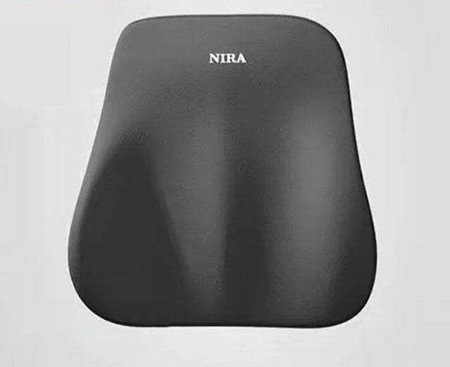 Car Neck Pillow & Back Cushion for Ultimate Comfort - Grey Waist