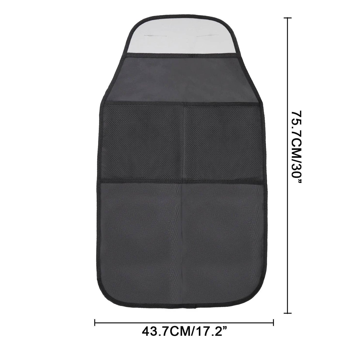 Car Seat Back Protector – Anti-Kick Mat, Waterproof Cover for Kids & Babies - 1 Pc